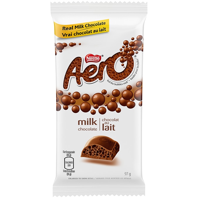 AERO Milk Chocolate Big Bubble Bar (97 g)
