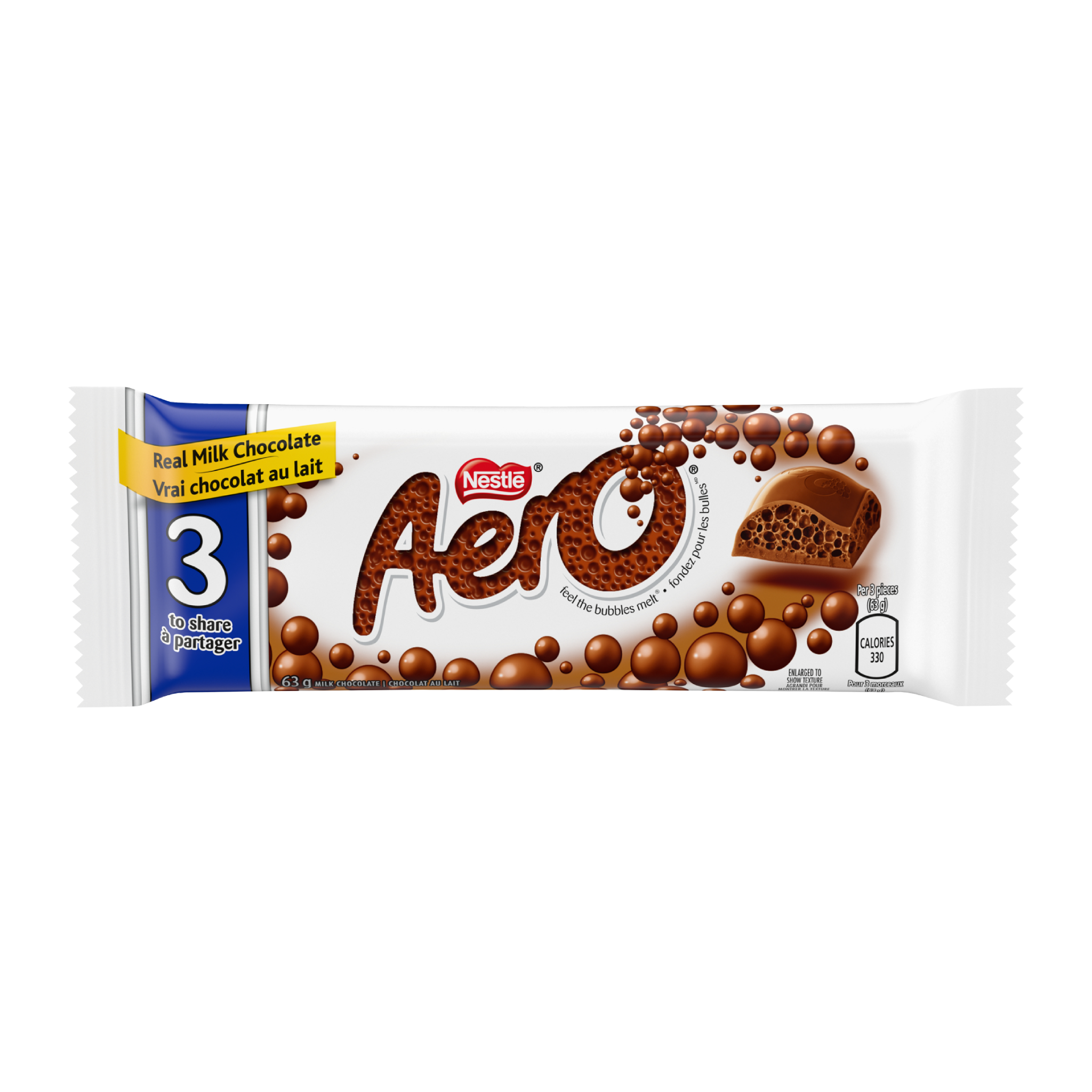AERO Milk Chocolate 3-Piece Share Pack
