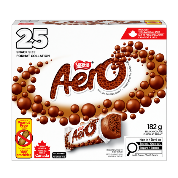 AERO Mini Bars Milk Chocolate