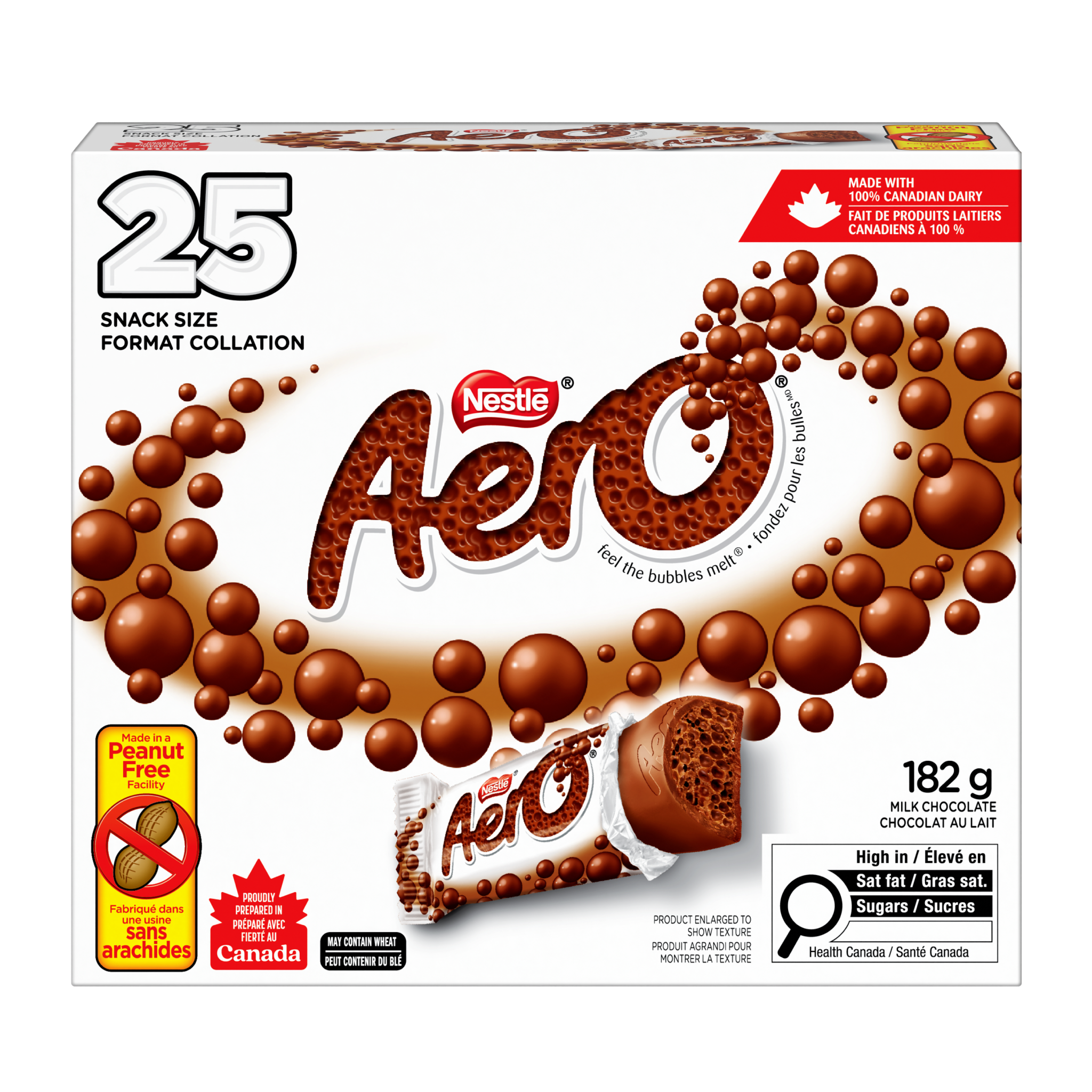 AERO Mini Bars Milk Chocolate