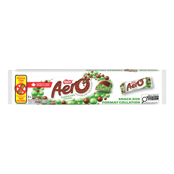 AERO Peppermint Snack Size Milk Chocolate