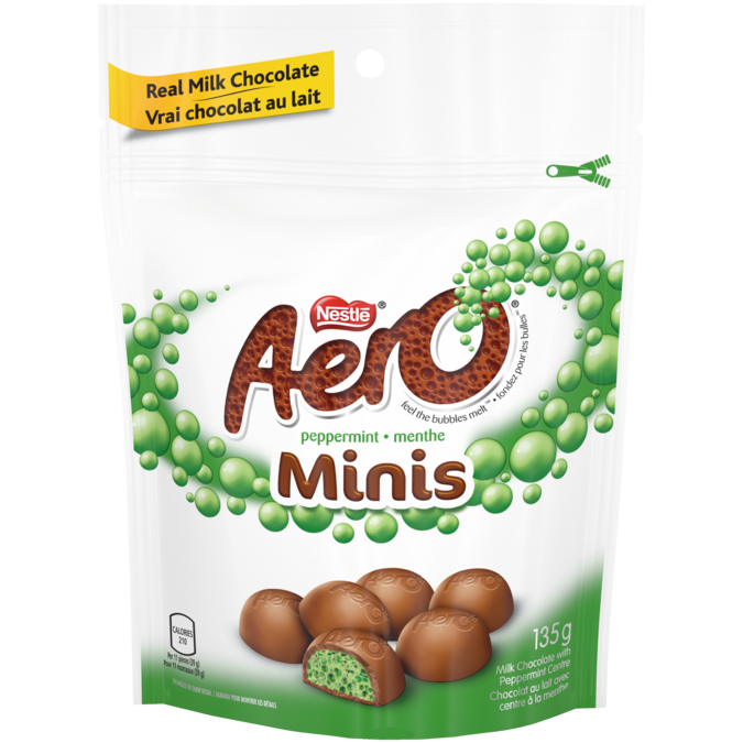 AERO Peppermint Milk Chocolate Minis