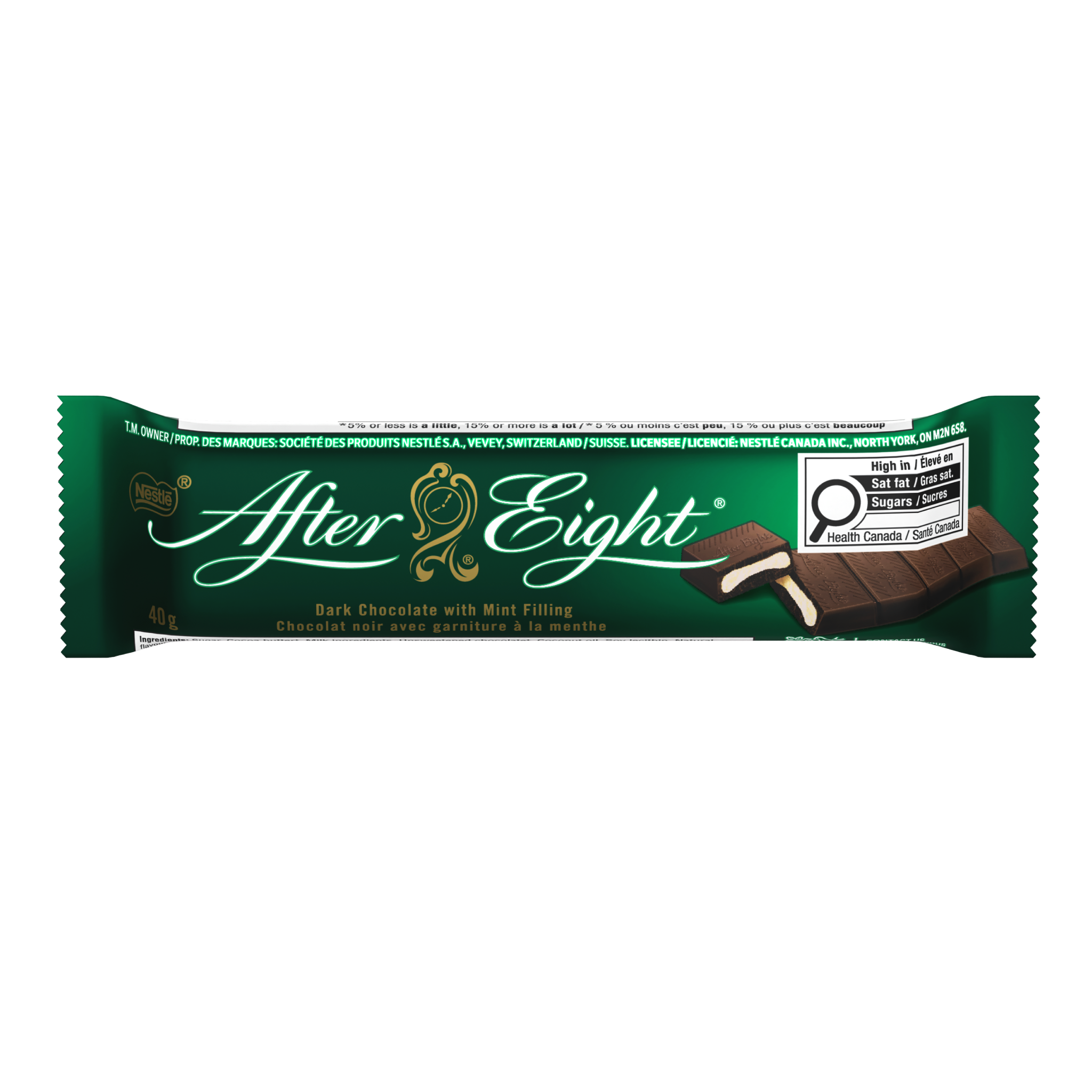 AFTER EIGHT Dark Mint Chocolate Bar