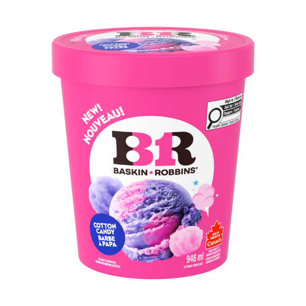 BASKIN ROBBINS® Cotton Candy Ice Cream