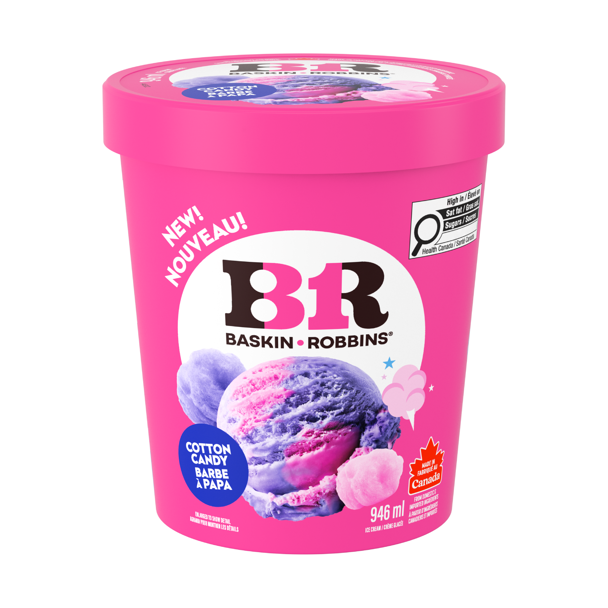 BASKIN ROBBINS® Cotton Candy Ice Cream