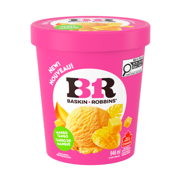 BASKIN ROBBINS® Mango Tango Ice Cream