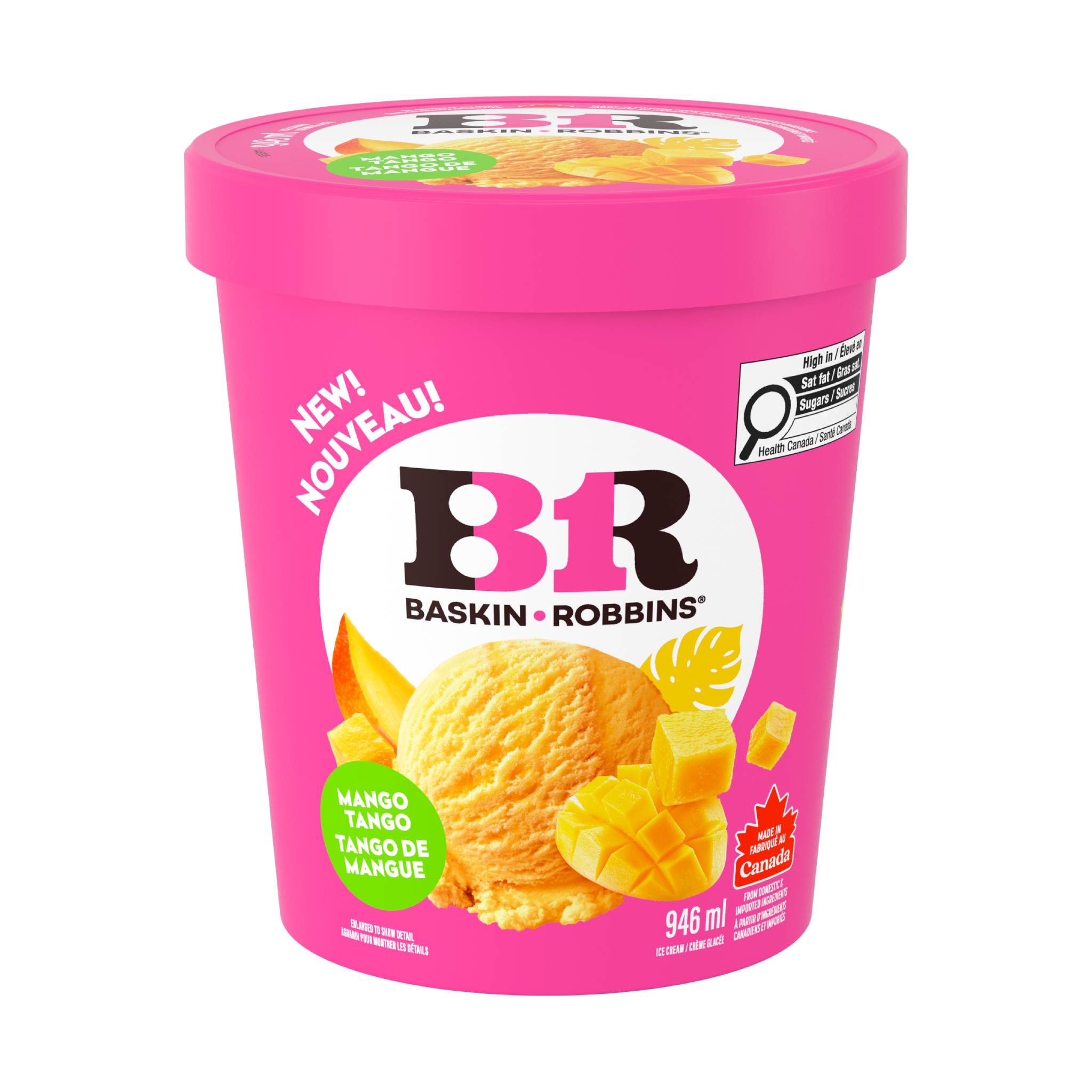 BASKIN ROBBINS® Mango Tango Ice Cream