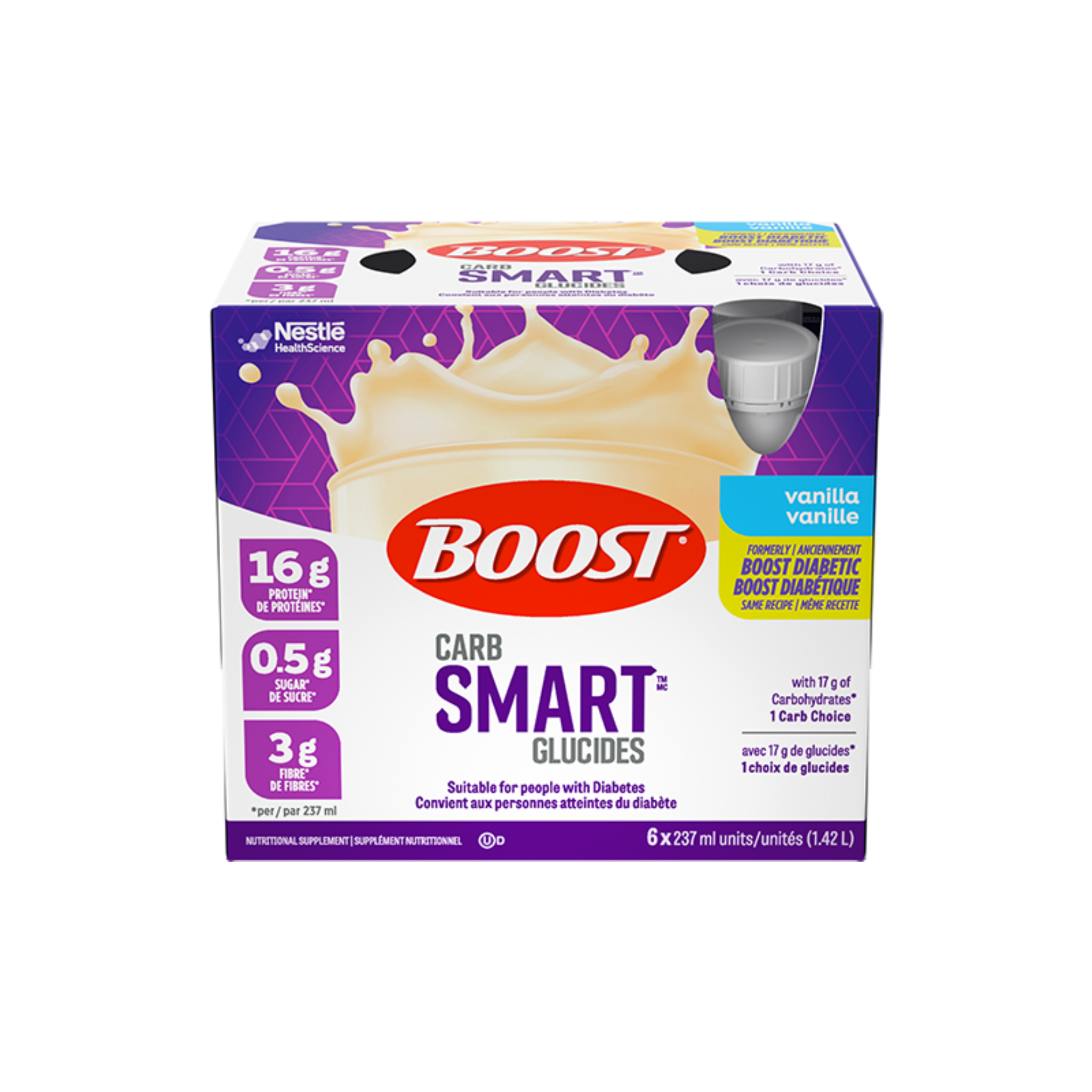 BOOST Carb Smart Vanilla 237ml