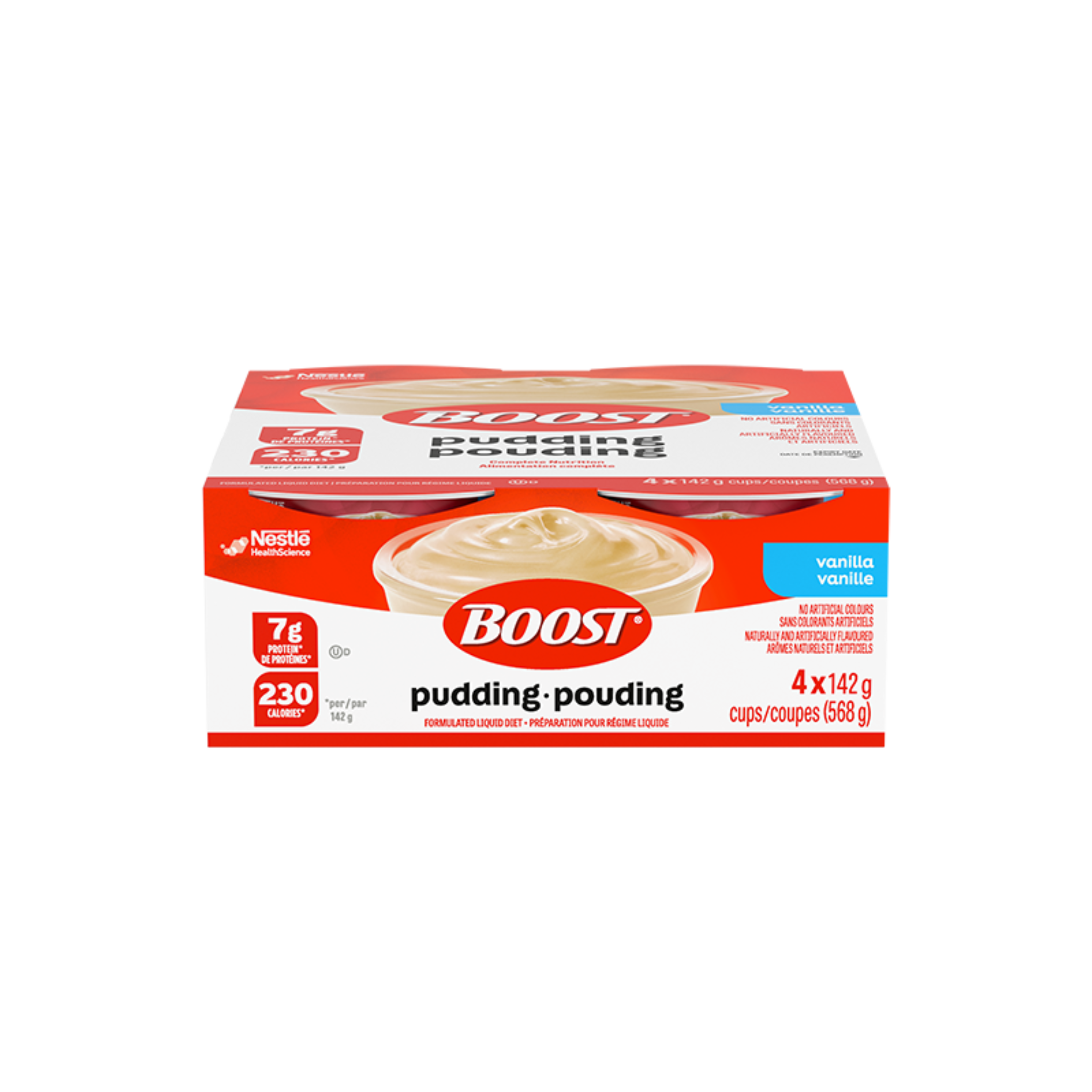 BOOST Vanilla Nutritional Pudding 4-Pack