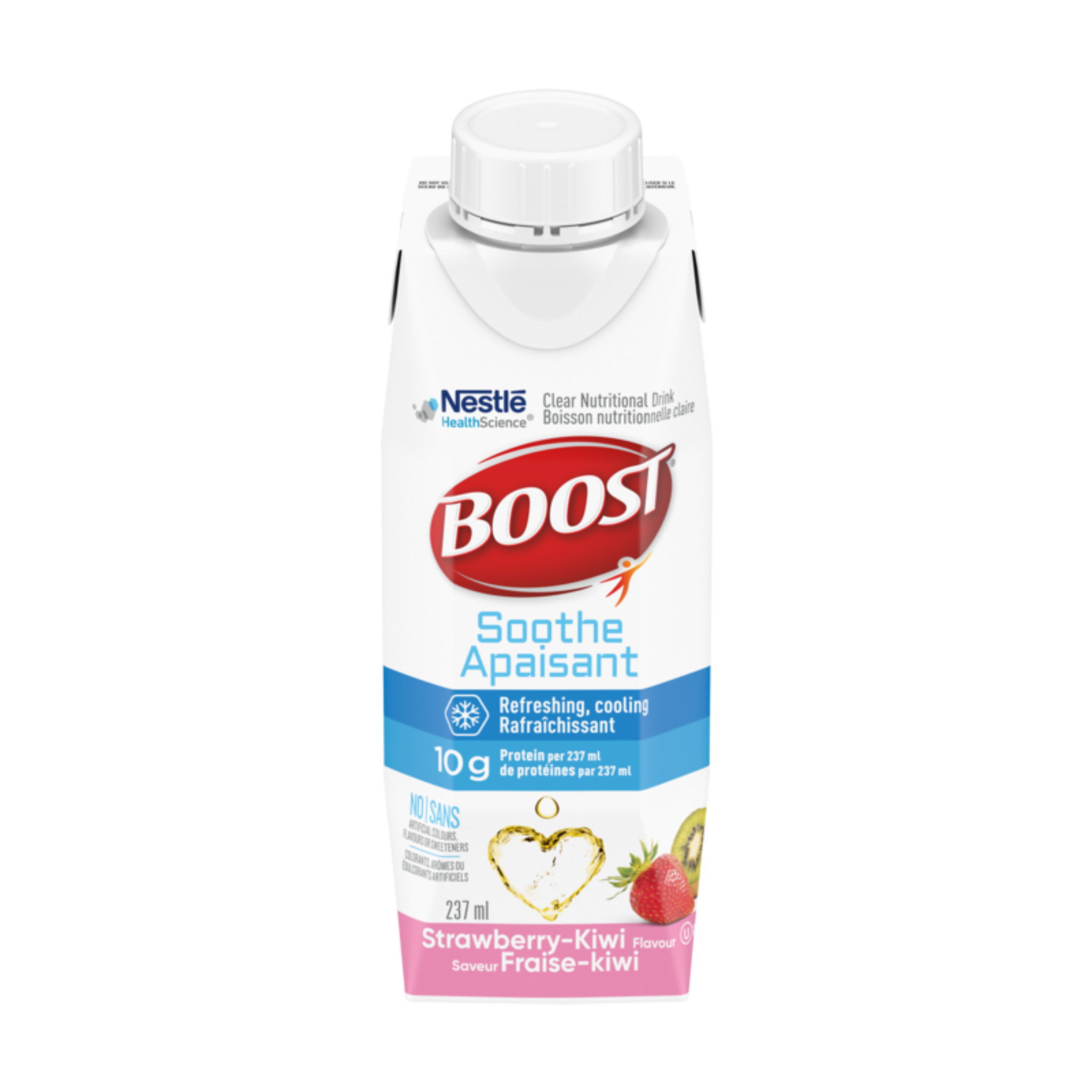 BOOST Soothe Clear Strawberry Kiwi Nutritional Drink 24-Pack