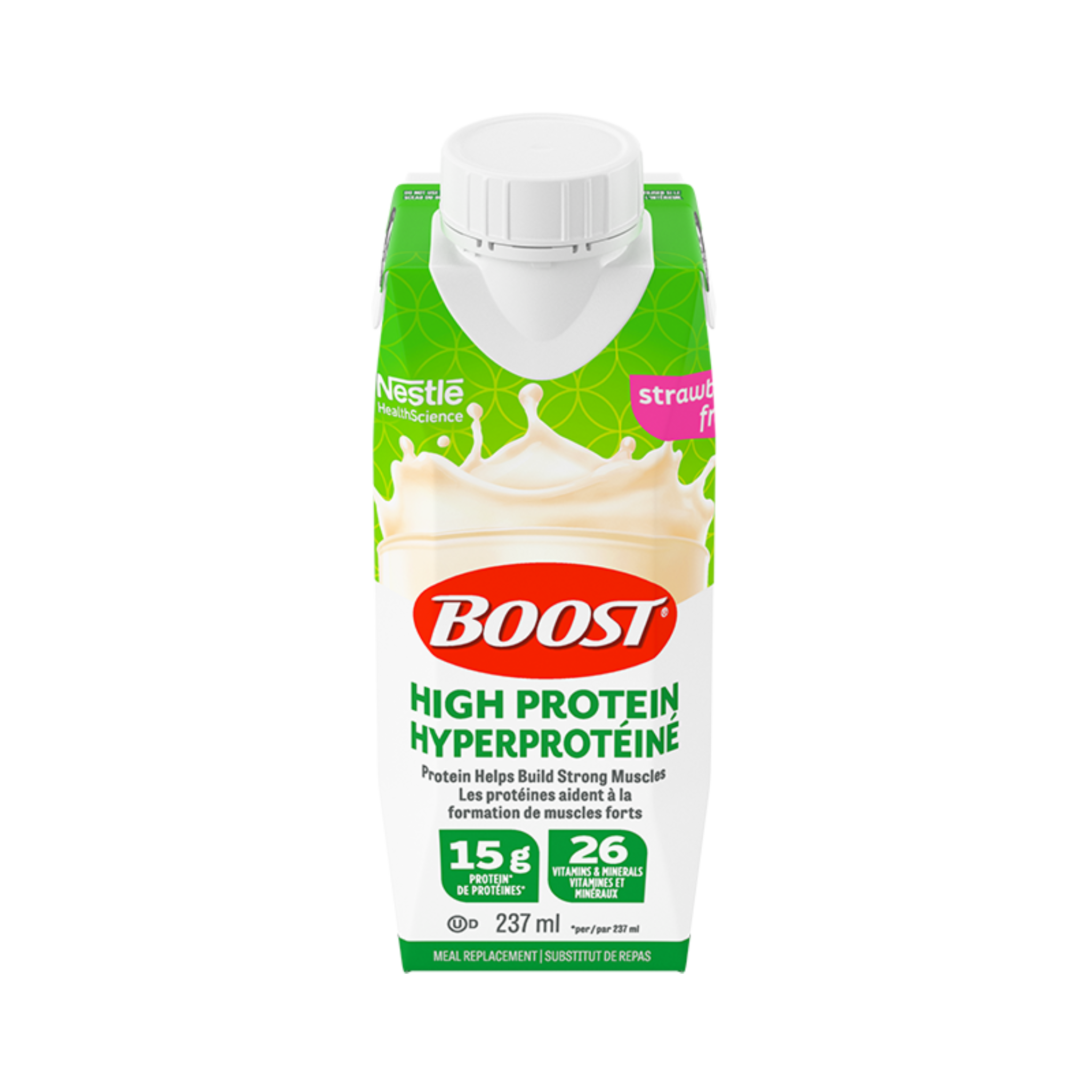 BOOST High Protein Strawberry Nutritional Drink 237ml