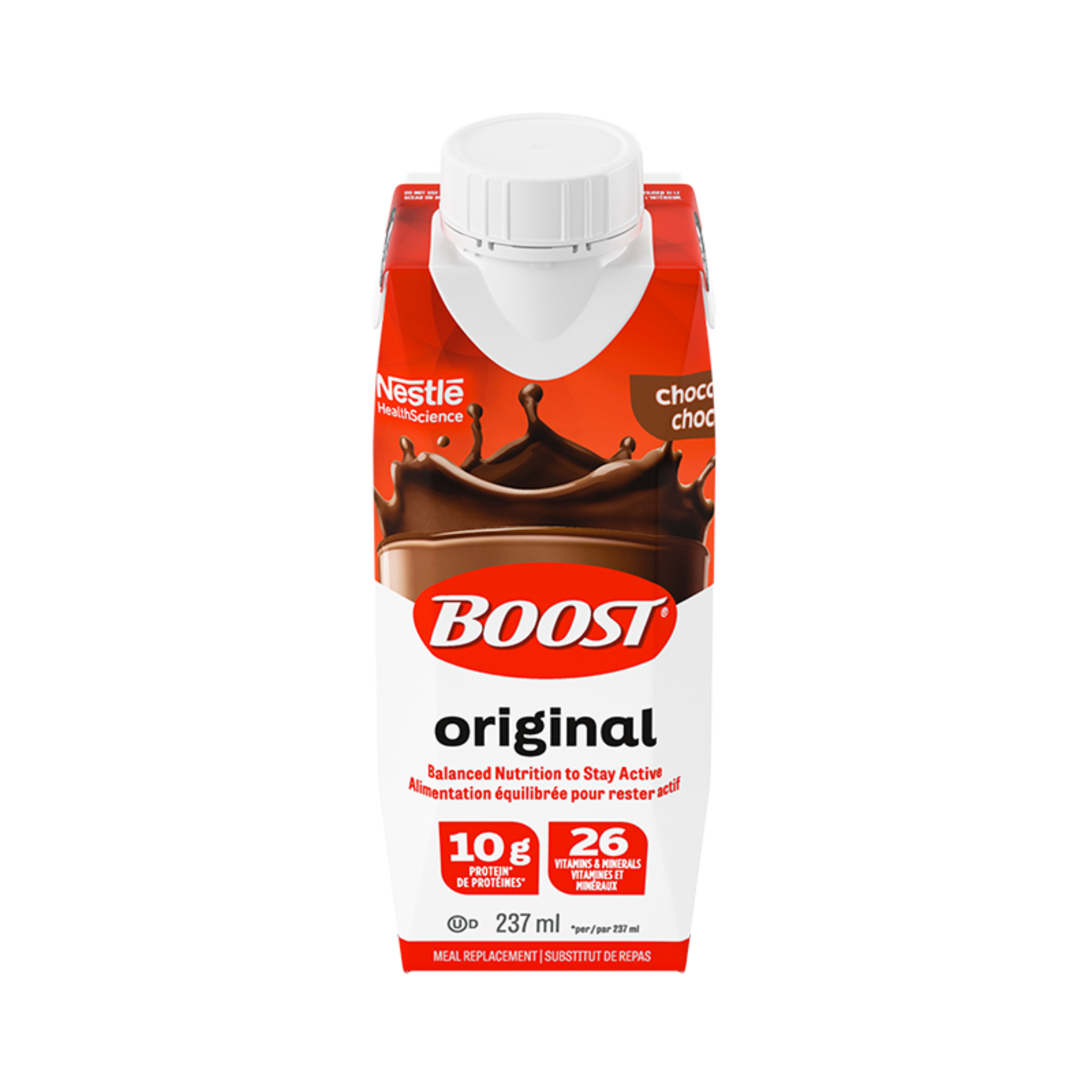 BOOST Original Chocolate Nutritional Drink 237ml | Nestlé CA