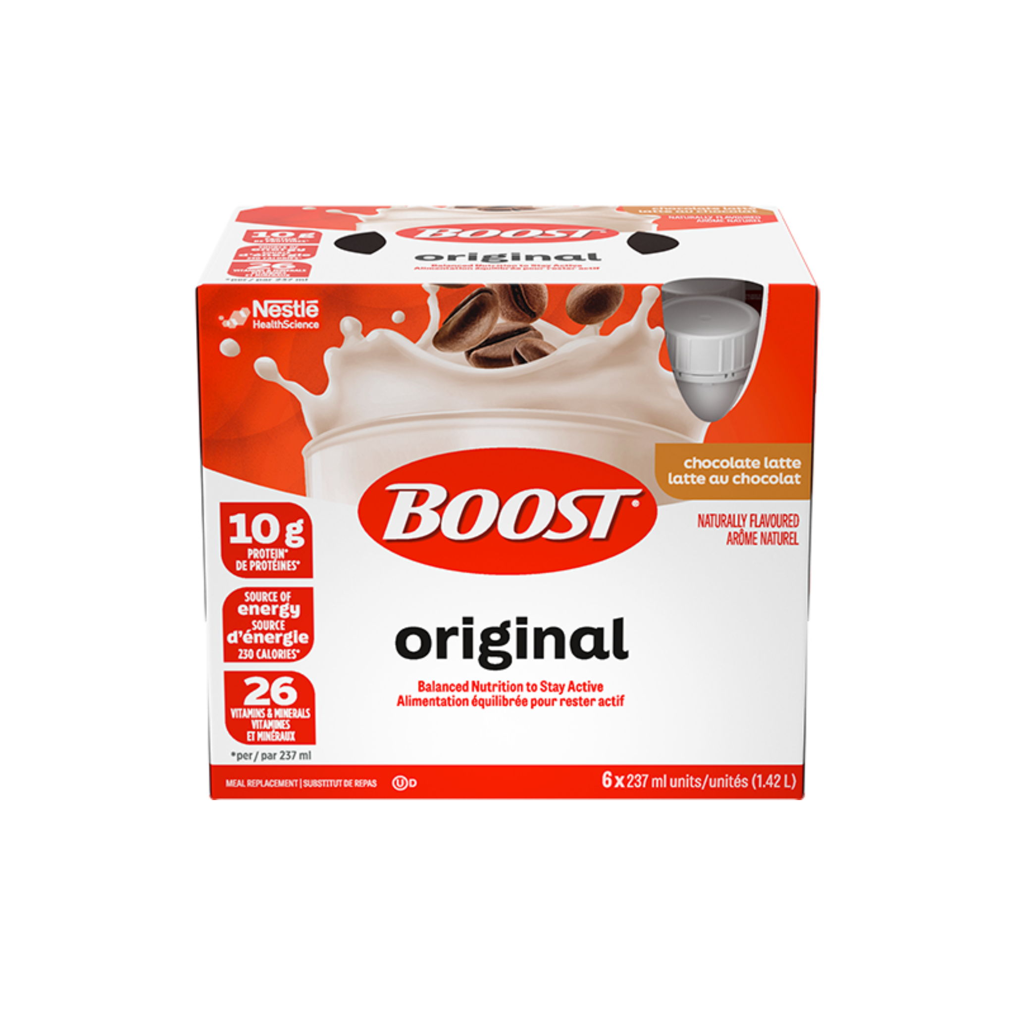BOOST Original Chocolate Latte Nutritional Drink 237ml