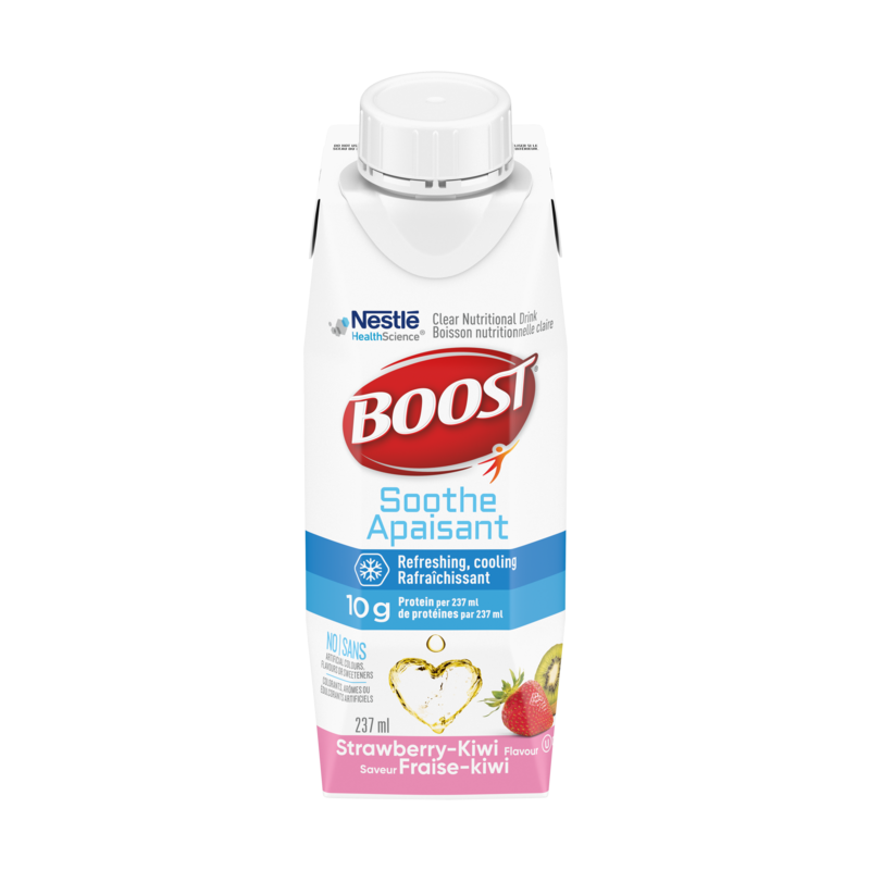 BOOST Soothe Clear Nutritional Drink, Strawberry Kiwi, 24-Pack