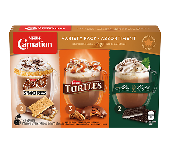 Variety Pack Hot Chocolate Carton