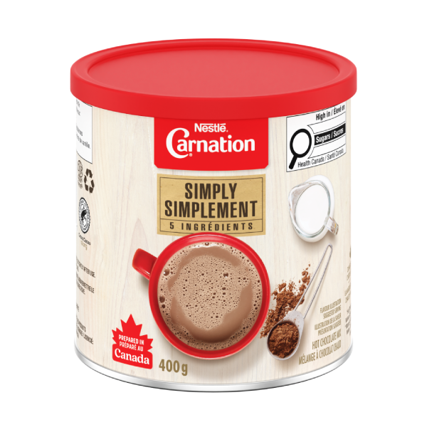 CARNATION 	Simply 5 Hot Chocolate 400g
