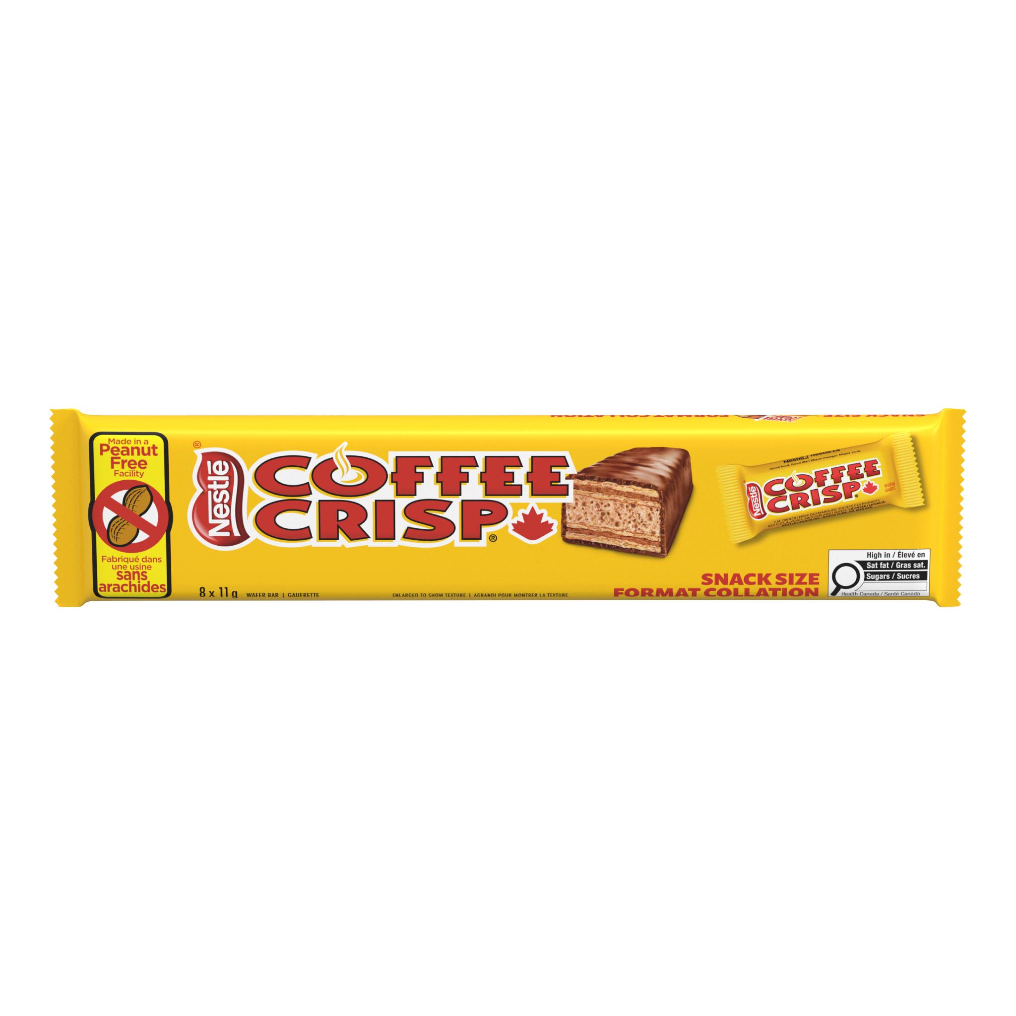 COFFEE CRISP Snack Size 8x11g