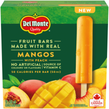 Mango Frozen Fruit Bars