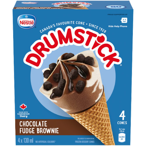 DRUMSTICK Chocolate Fudge Brownie