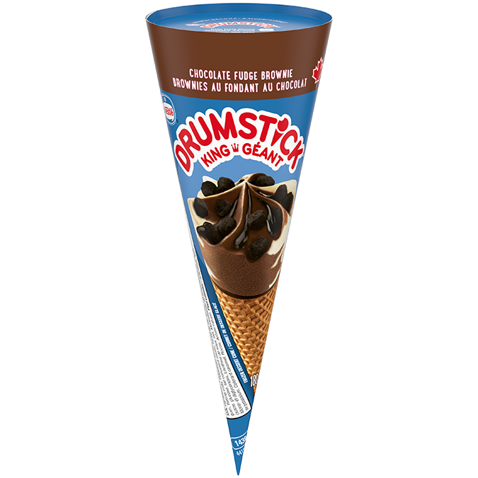 DRUMSTICK King Chocolate Fudge Brownie