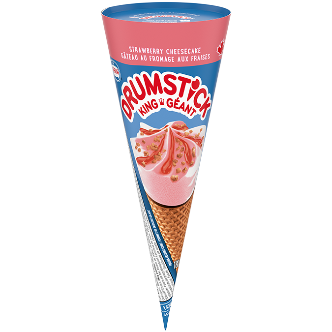 DRUMSTICK Strawberry King Cheesecake