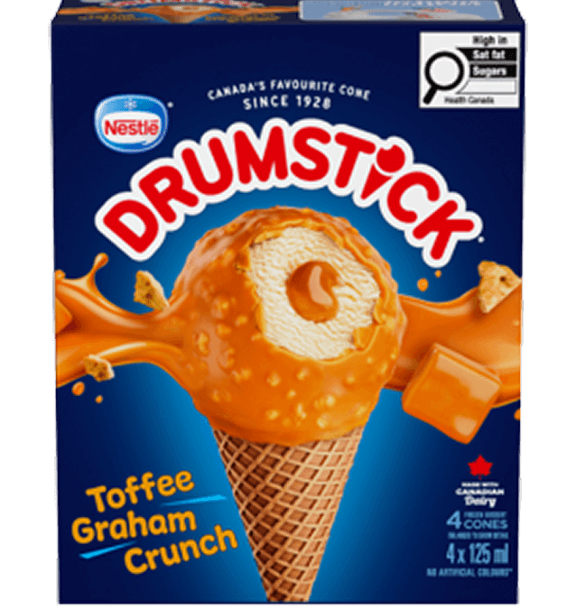 DRUMSTICK Toffee Graham Crunch 