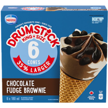 Drumstick King Count Chocolate Fudge Brownie