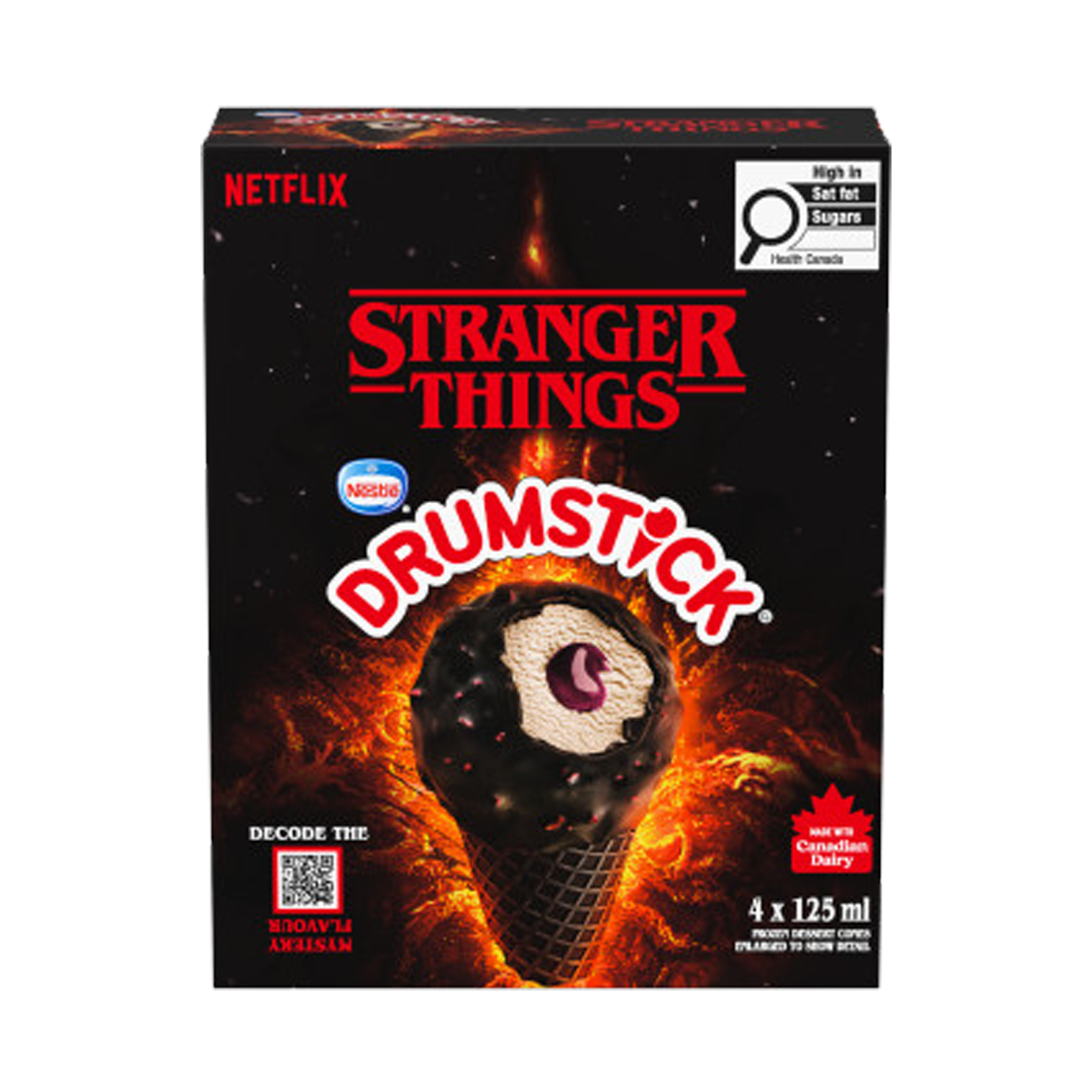 DRUMSTICK Stranger Things Frozen Dessert Cones