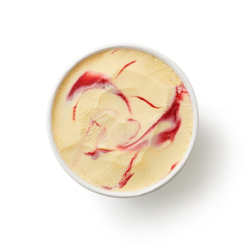 Mango Raspberry Ice Cream