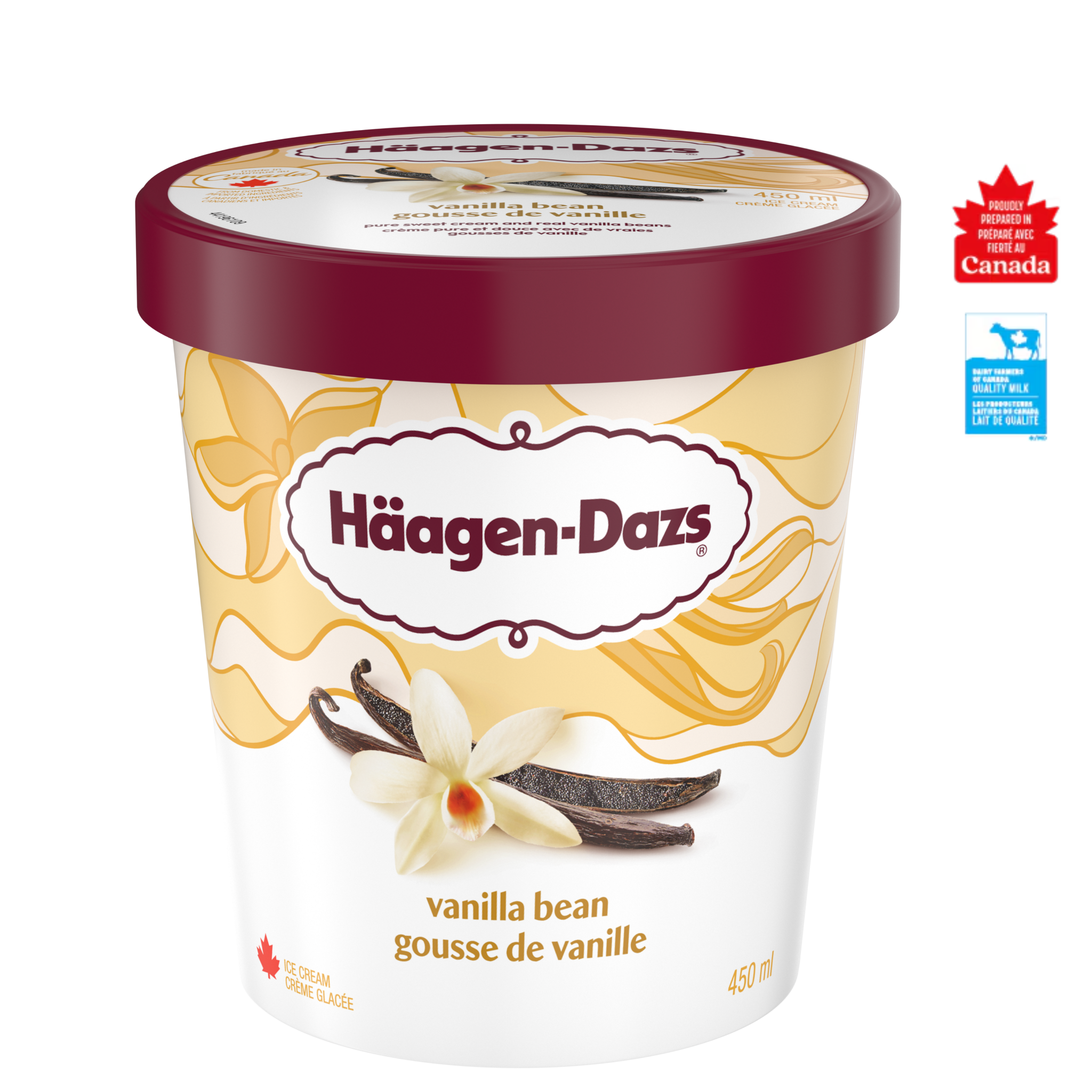 HAAGEN-DAZS Vanilla Bean Ice Cream
