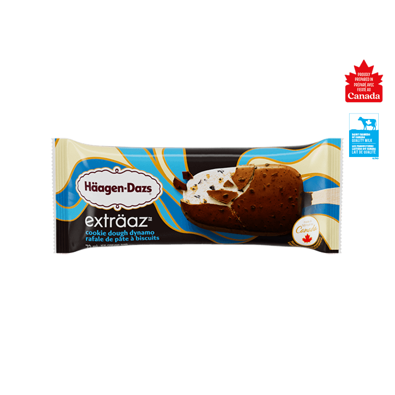 EXTRÄAZ Cookie Dough Dynamo Ice Cream Single Bars