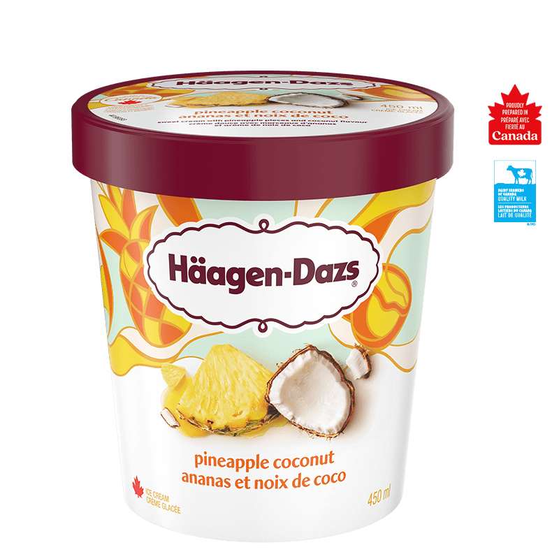 Pineapple Coconut Ice Cream