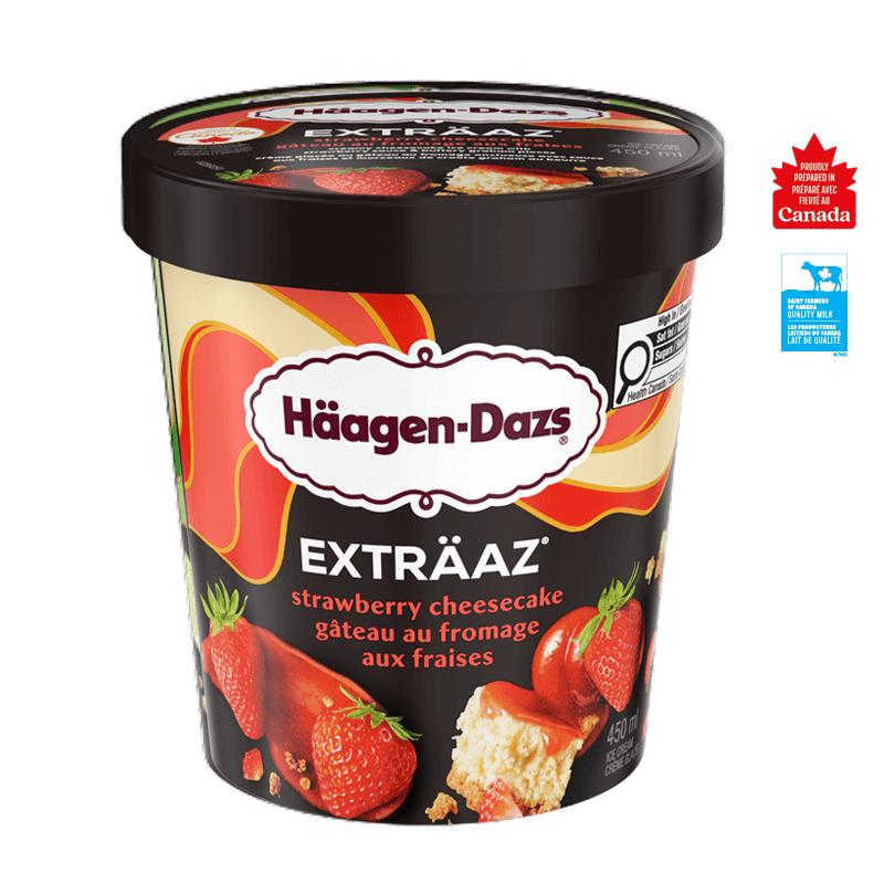 HÄAGEN-DAZS EXTRÄAZ Strawberry Cheesecake Ice Cream