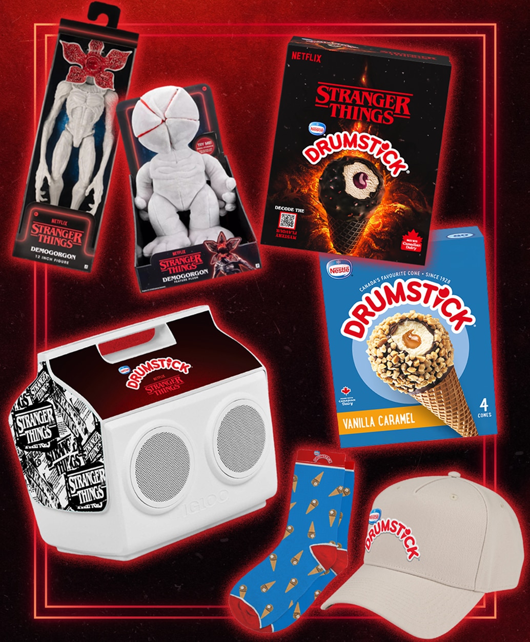 Decode the Mystery Flavour: DRUMSTICK® x Stranger Things™ Mystery Flavour Contest