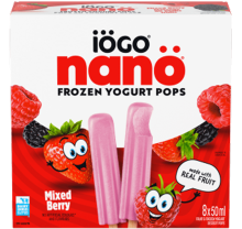Frozen Yogurt Pops Mixed Berry