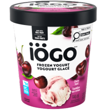 Frozen Yogurt Cherry Swirl