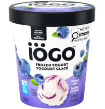 iÖGO Frozen Yogurt Blueberry Swirl Tub 6x946ml