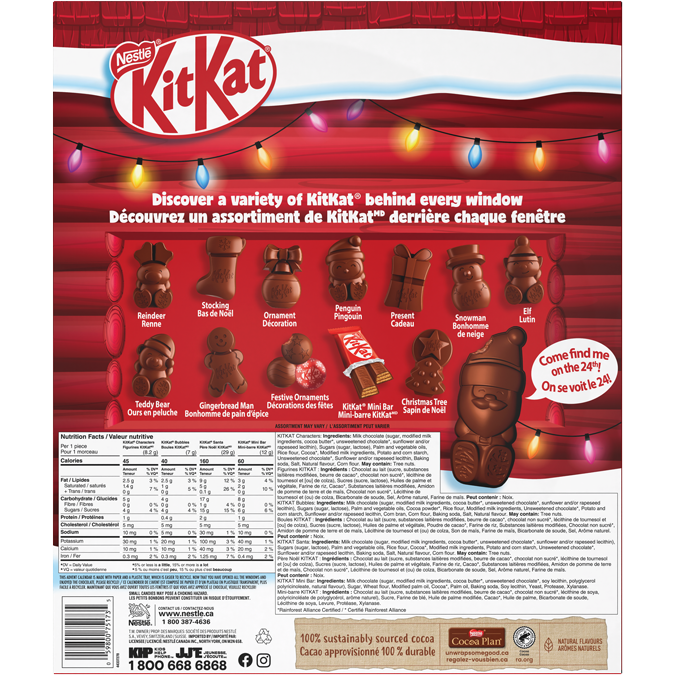 KITKAT Christmas Holiday Advent Calendar