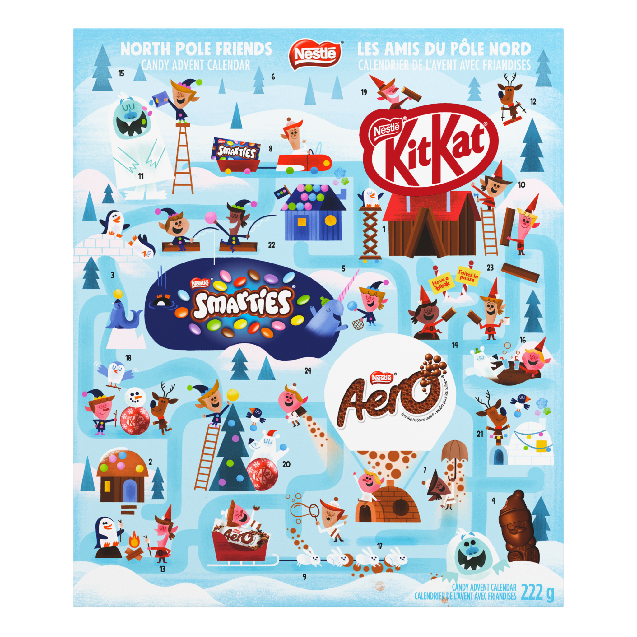 NESTLÉ North Pole Friends Advent Calendar