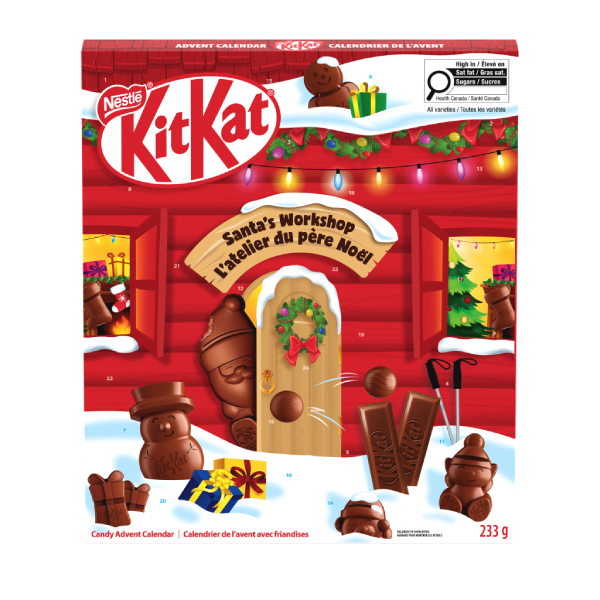 KITKAT Christmas Holiday Advent Calendar