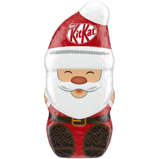 KITKAT Holiday Milk Chocolate Santa