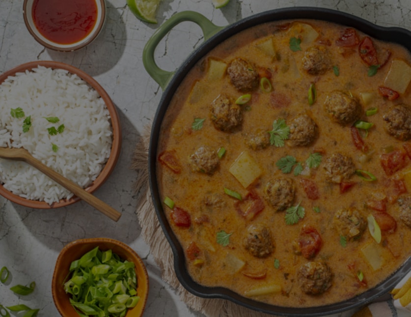 Coconut Meatball Curry made with MAGGI