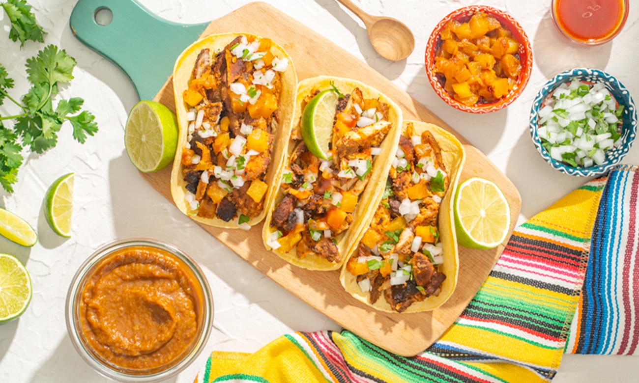 Tacos Al Pastor made with MAGGI