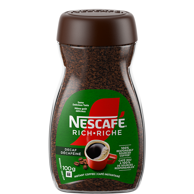 NESCAFÉ Rich Decaf Instant Coffee