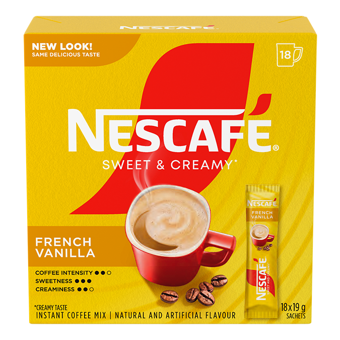 NESCAFÉ Sweet & Creamy French Vanilla Instant Coffee