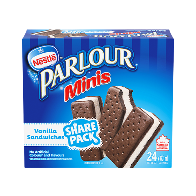 Minis Vanilla Sandwiches