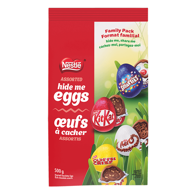 Easter Chocolate Assorted Hide Me Eggs Pouch