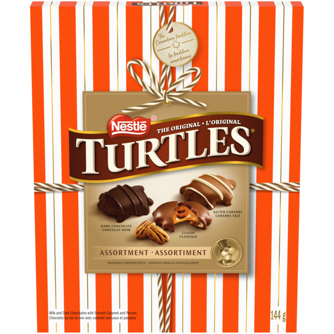 TURTLES Assorted Holiday Chocolates Gift Box