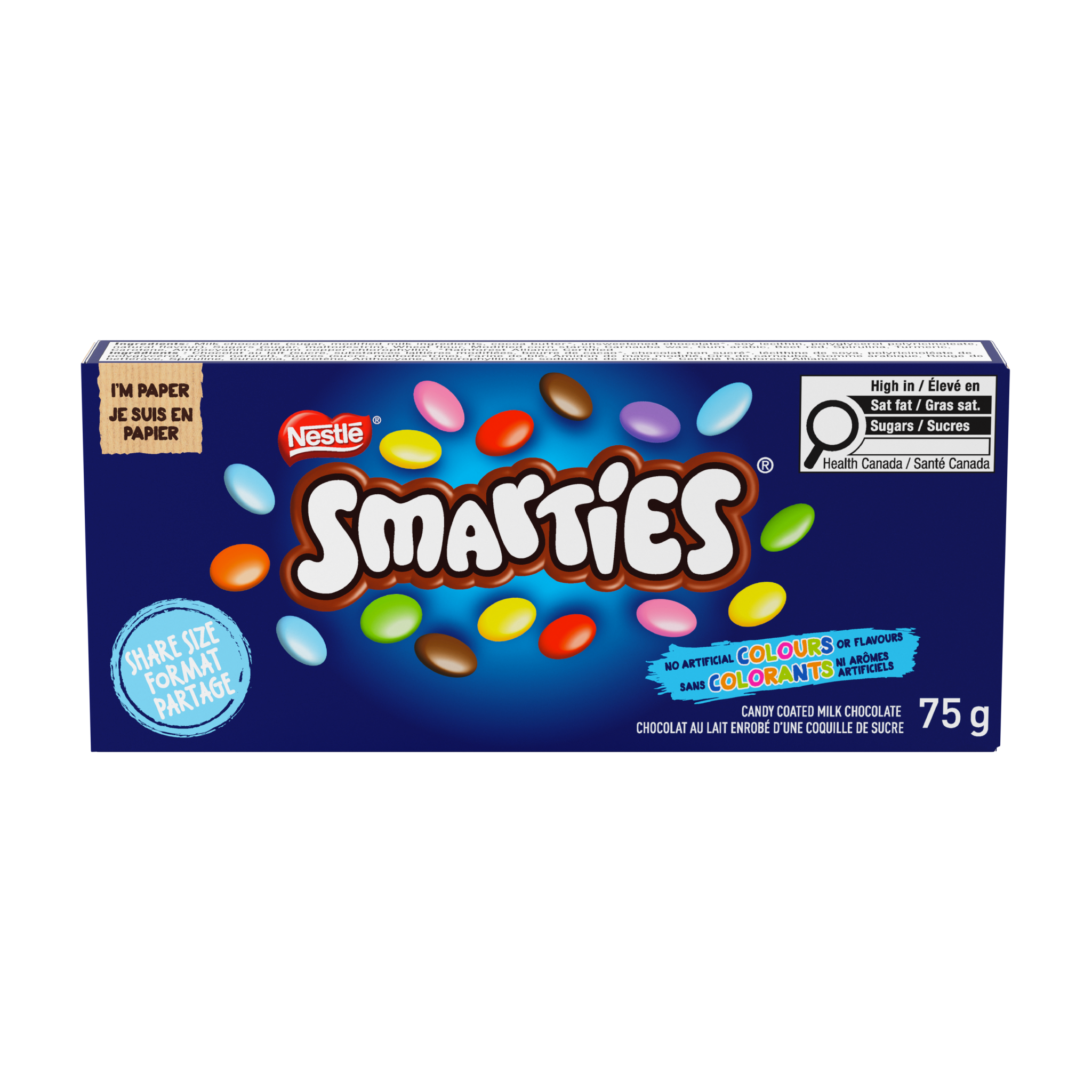 SMARTIES Share Size Candy Coated Milk Chocolate 75 g