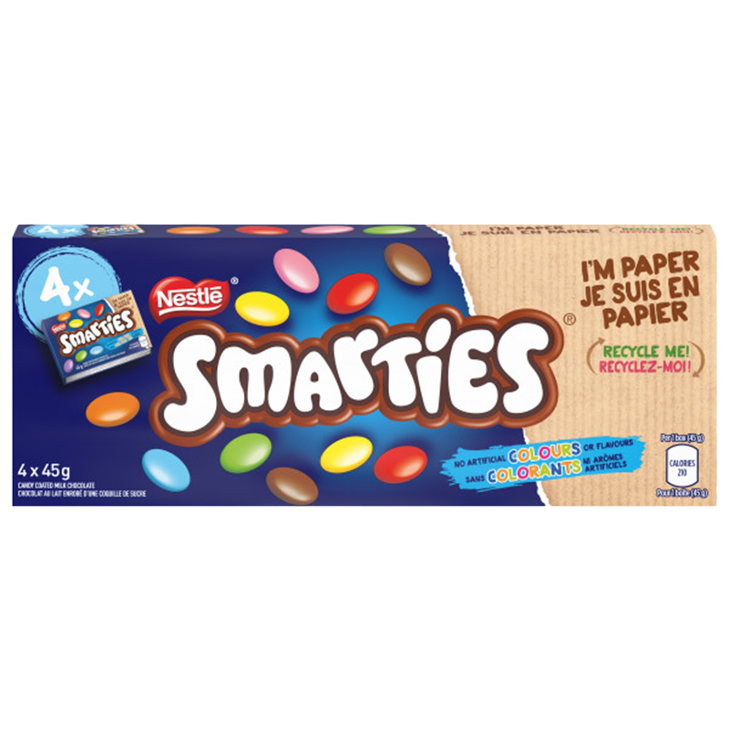SMARTIES Multipack, 4 x 45 g